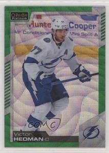 2020-21 O-Pee-Chee Platinum Emerald Surge /10 Victor Hedman #22