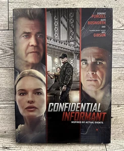 Confidential Informant (DVD, 2023) SEALED w/ Slipcover Mel Gibson Bosworth - Imagen 1 de 1