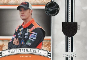 PRESSEAUSWEIS 2012 FANFARE JEB BURTON #MM-JB4 234/275 GRANDIOSE MATERIALIEN RELIKAT - Bild 1 von 2