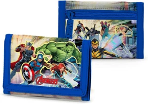 Marvel Avengers Blue Tri Fold Wallet - Picture 1 of 1