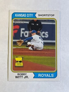 2023 Topps Heritage - Bobby Witt Jr. #85 Topps All-Star Rookie Cup - Foto 1 di 2