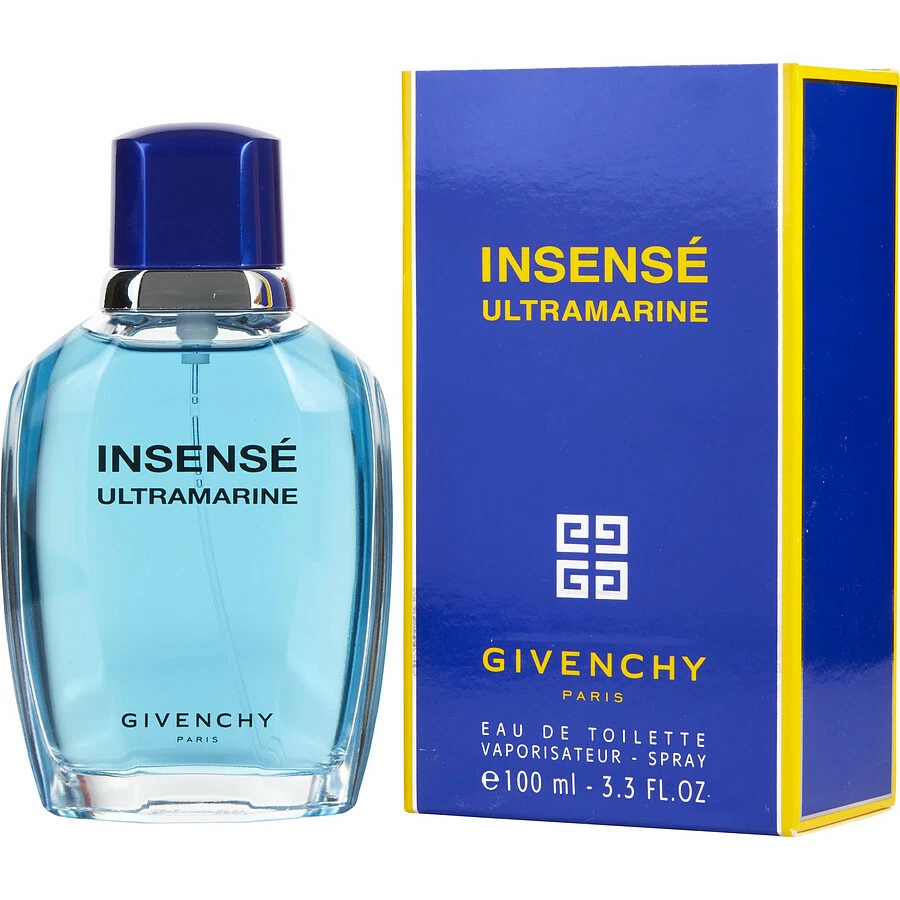 GIVENCHY INSENSE ULTRAMARINE FOR MEN - 3.3 OZ/100 ML EDT SPRAY IN BOX  - Image 1 of 1