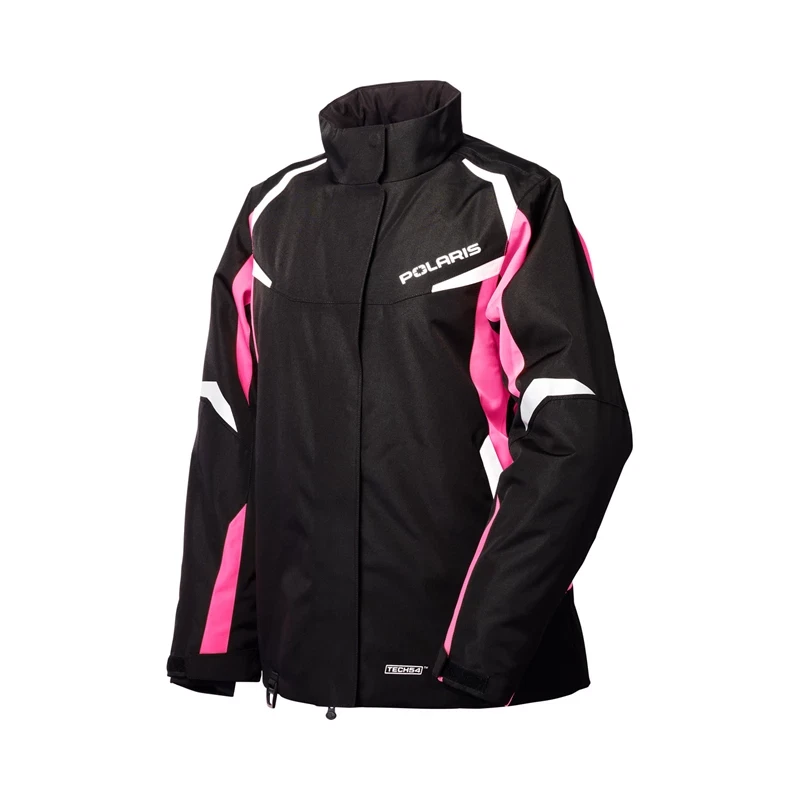 Polaris TECH54 Northstar 2.0 Women's Insulated Snowmobile Jacket Black/Pink - Image 1 of 1