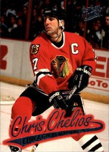 1996-97 Fleer/Skybox Ultra #30 Chris Chelios CHICAGO BLACKHAWKS