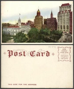 POSTAL VINTAGE DE LA CIUDAD DE NUEVA YORK - Imagen 1 de 1