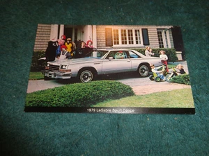 1979 BUICK LeSABRE SPORT COUPE DEALERSHIP POST CARD MAILER / ORIGINAL ITEM - Picture 1 of 2