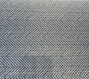 Posh Sapphire Blue Sunbrella Herringbone Outdoor 44157-0053 Fabric By the yard - Picture 1 of 4
