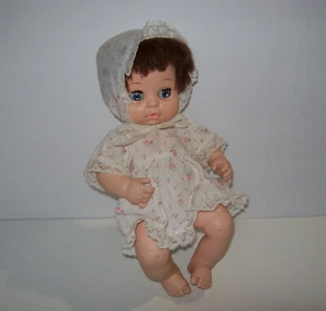 Vintage 1977 Playmates Drink & Wet Baby Puppe - Bild 1 von 11