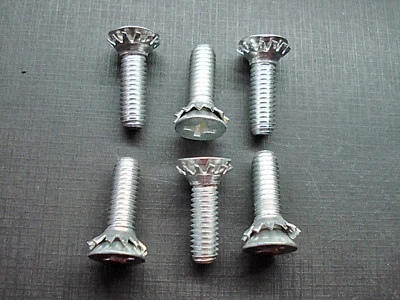 6 piezas Chevy Cadillac Buick Oldsmobile Pontiac puerta bisagra tornillos 5/16-18 x 1-1/8" Foto 1 de 4