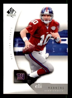 2005 SP Authentic #56 Eli Manning Giants 2nd Year - Image 1 of 2
