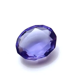 \Piedra preciosa natural certificada amatista púrpura piedra preciosa suelta forma ovalada 7,20 quilates - Imagen 1 de 9
