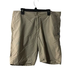 DC SHOES HELLBRAUN GESTREIFT FLACHE VORDERSEITE SHORTS HERREN GRÖSSE 38 - Bild 1 von 4