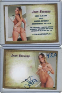 Jada Stevens Signed & Kissed Trading Card Collectors Expo Model #42A - Picture 1 of 1