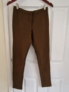 Pantalones ajustados elásticos verde tortuga French Connection BNWT talla Uk6 - Imagen 1 de 6
