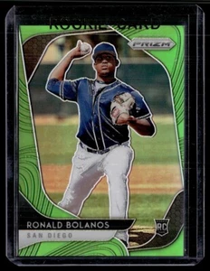 2020 PRIZM LIME GREEN ROOKIE /125 RONALD BOLANOS PADRES - Picture 1 of 1