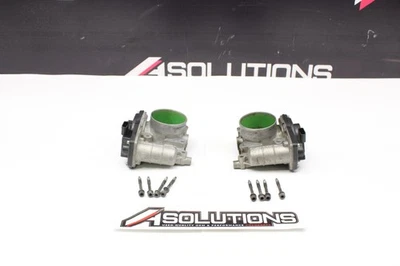 2009-2021 NISSAN GTR GT-R R35 Throttle Body Bodies OEM Pair - Image 1 of 4