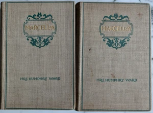 Marcella 1894 Mrs. Humphry Ward 2 Vols / Proto Feminist Novel / Social Change - Bild 1 von 5