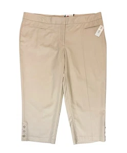 Dress Barn Roz & Ali Secret Agent Tummy Control Dress Crop Pants Women's Size 18 - Picture 1 of 16