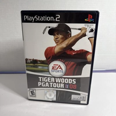 Tiger Woods PGA Golf Tour 08 (Sony PlayStation 2, 2007) CIB complete PS2 game - Image 1 of 4