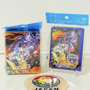 Pokemon Center Originale PJCS 2025 Deck Case Sleeves SET Nuovo dal Giappone - Foto 1 di 13