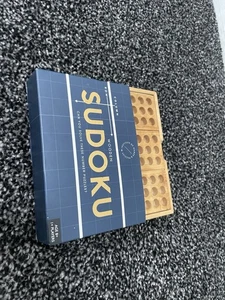 PROFESSOR PUZZLE Wooden Travel Sudoko Game Puzzle BNIB - Picture 1 of 8