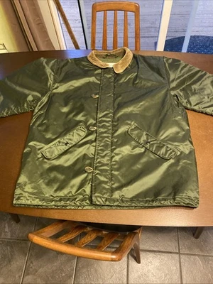 Винтажная военная куртка США мужская большая для экстремально холодной погоды непроницаемая 80-е LG - Изображение 1 из 4