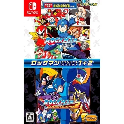Mega Man Legacy Collection 1+2 Nintendo Switch NTSC-J CIB Digital Manual - Image 1 of 4
