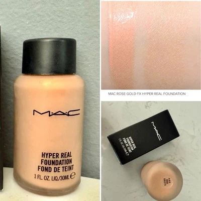 MAC ROSE Gold FX Hyper Real Foundation Highlighter 1 oz - Image 1 of 4
