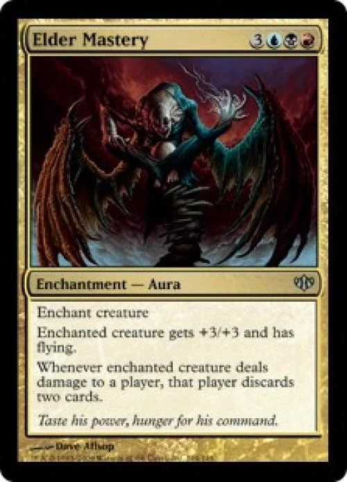 Elder Mastery - Light Play MTG Conflux - Image 1 of 1