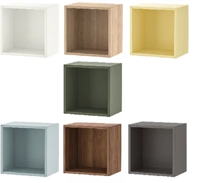 IKEA EKET Wall Cabinet Dark Grey – 35x35 cm Cube Storage Unit Modular Shelf Box - Picture 1 of 29