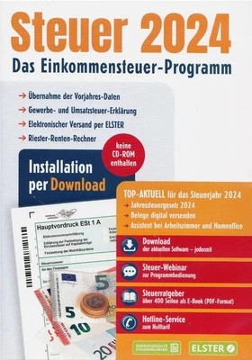 ALDI Buhl Steuerprogramm für Steuererklärung 2024 Code (keine DVD) - Bild 1 von 2