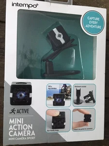 Intempo Mini Sport Action Camera 960p HD 120 Mins Recording Rechargeable B1C - Picture 1 of 1