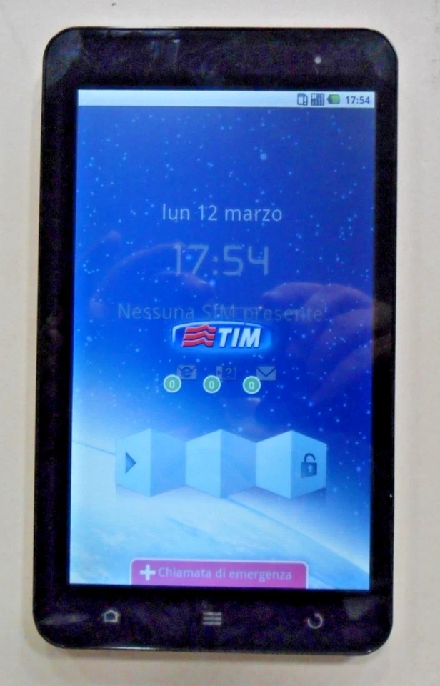 TABLET ONDA TIM MYTAB TT101 WI-FI e TELEFONO ANDROID USATO FUNZIONANTE - Immagine 1 di 3
