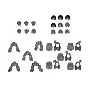 Assault Terminator LEGS, BODIES, SHOULDER PADS & HEADS 5 Models Space Marine OOP - Picture 1 of 1