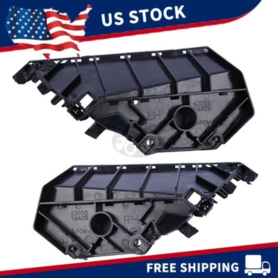 适用于 15 - 19 INFINITI Q70 Q70L 前左右防撞罩硬支架对 — 第 1/4 张图片