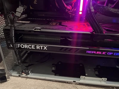 ASUS ROG Strix NVIDIA GeForce RTX 4070 Ti 12GB GDDR6X OC Edition Graphics Card - Image 1 of 4