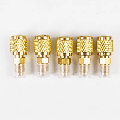 Elitech 5 piezas adaptador de montaje de latón HVAC reductor 1/4" hembra a 5/16" macho NPT anuncio Foto 1 de 4