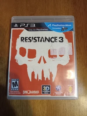Resistance 3 - Sony Playstation 3 PS3 con manual Cib probado Foto 1 de 3