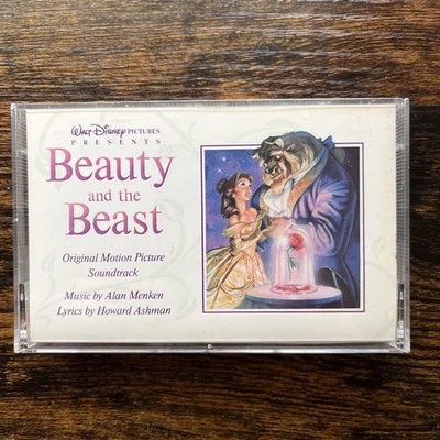 Disney Beauty and the Beast Soundtrack 1991 Cassette - TESTED, WORKS! - Image 1 of 4