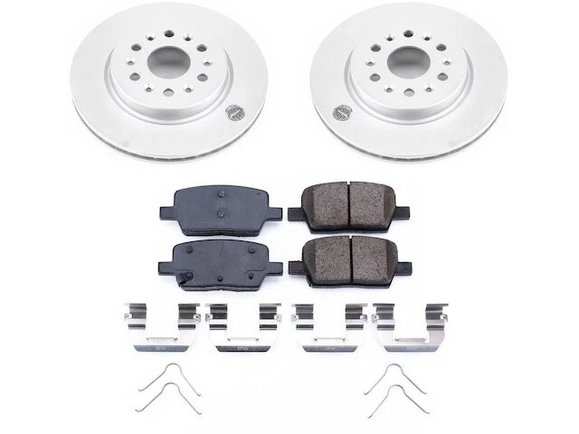 Kit de pastilha de freio traseiro e rotor para Buick Enclave 2019 JZ639QW 2018-2020 - Imagem 1 de 1