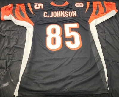 Camiseta de fútbol americano Chad Ocho Cinco Johnson Reebok NFL Cincinnati Bengals talla 54 Foto 1 de 2