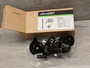 microSHIFT MarvoLT M46 Rear Derailleur - 789 Speed Long Cage Black RD-M46L - Picture 1 of 2