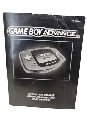Nintendo Game Boy Advance Instruction Booklet GBA - Manual Only - Image 1 of 4