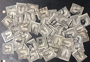 postage stamps for crafting Used 1931 15c Gray S. Of Liberty P11-10-1/2 50pcs. - Picture 1 of 1