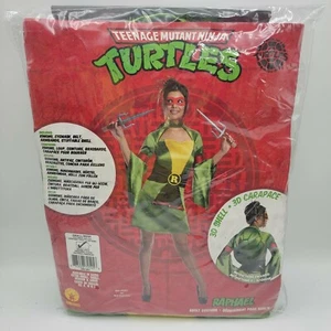 Teenage Mutant Ninja Turtles Halloween Costume Women's Size Small 2-6 Raphael  - Picture 1 of 4