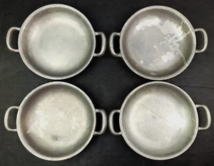 Wilton RWP Griff Schüsseln Lot 4 Zinn Columbia PA Made USA Backform Griffe - Bild 1 von 10