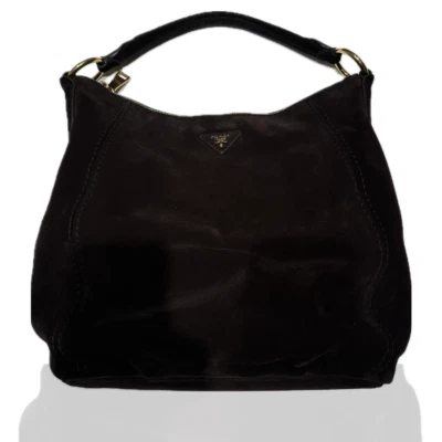 Prada Hobo brown Scamosciato Suede - Image 1 of 4