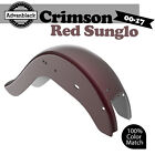 For Harley Softail Cholo Vicla Chicano Style Rear Fender Crimson Red Sunglo