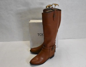 ToeTos Womens Diane Tan Knee High Winter Riding Boots Brown Size US 11 M 68570