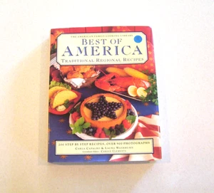 "Best of America" Recipe Book Hardcover American Family of Cooking Library - Picture 1 of 2